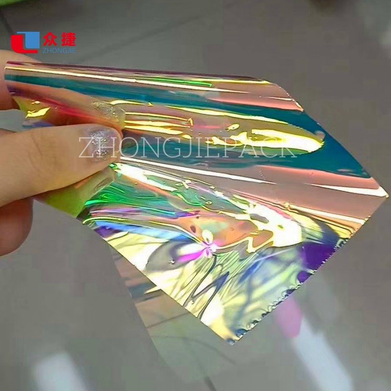 Rainbow film is a revolutionary decorative plastic material